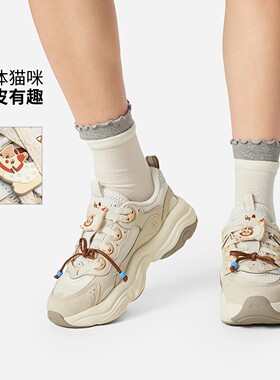 正品李宁蜜糖休闲鞋2026夏季新品女鞋时尚潮流经典运动鞋AGCV276