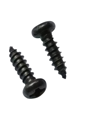 黑色圆头十字自攻钉PA 元头螺丝尖尾M1-M5大全