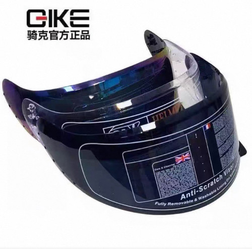 骑克镜片原厂QIKE111专用替换风镜全盔挡风镜面通用四季炫酷