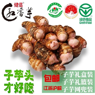 金坛正宗建昌红香芋现挖现发芋艿新鲜软糯粉红芽芋头农家好吃芋子