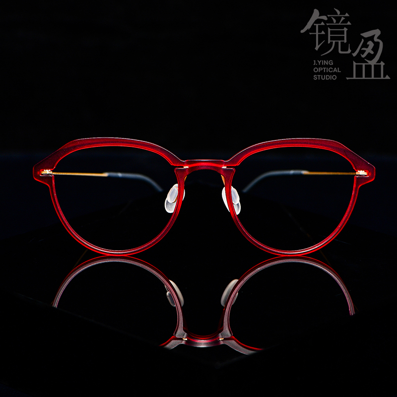 MarkusT近视镜架P1018镜盈眼镜德国轻薄女士蝶形时尚休闲显瘦镜框