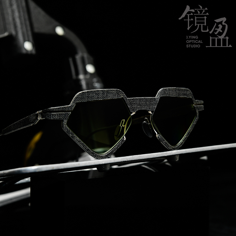 HAPTER墨镜IL03镜盈眼镜意大利手造医用钢复古异形蒸汽朋克暗黑风