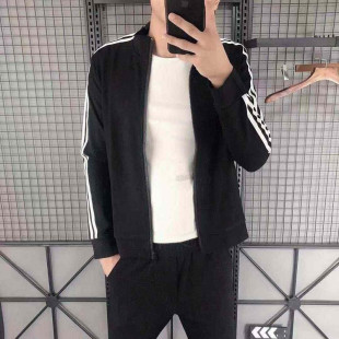 isn春秋季精神小伙外套男学生韩版衣服夹克男士情侣男装潮流修身