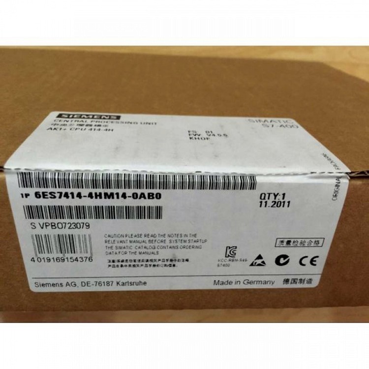 CPU414-4H 全新原装6ES7414-4HM14-0AB0 正品6ES7 414-4HM14-0AB0
