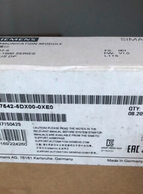6GK7542-5DX00-0XE0 CM 1542-5通信模块 6GK7 542-5DX00-0XE0正品