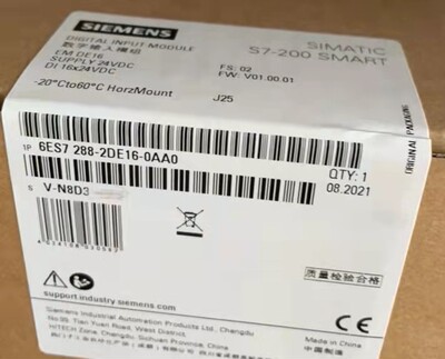 6ES72882DE160AA0 S7-200 SMART0数字量模块1P6ES7288-2DE16-0AA0