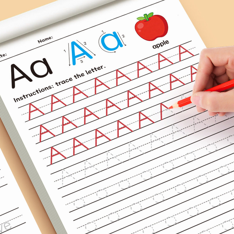 ABC Tracing Letters Workbook外贸幼儿