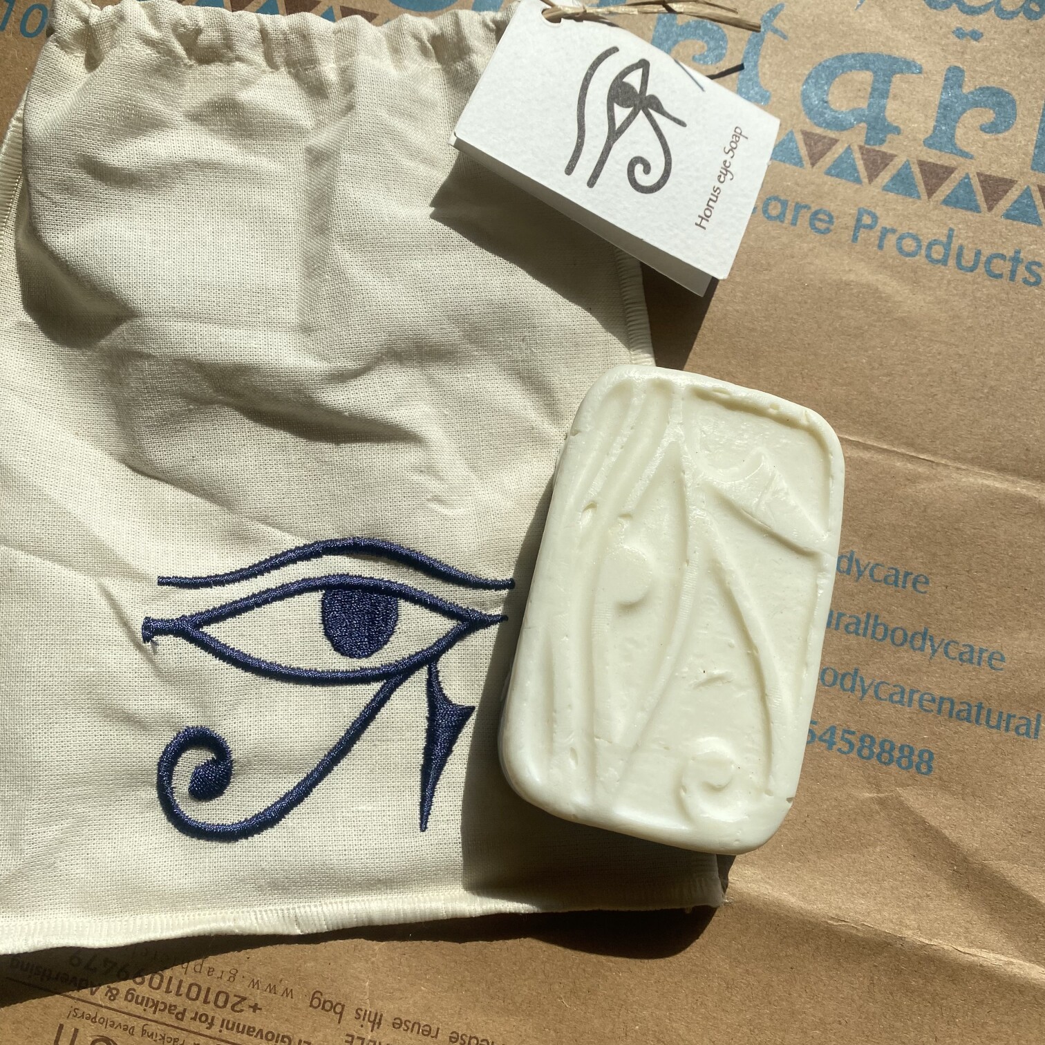 埃及nefertari荷鲁斯之眼橄榄精油手工皂