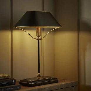 创意装 设计师个性 饰灯具酒店民宿主卧床头灯 复古台灯 法式