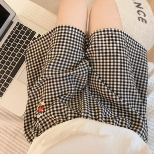 女款 学生宿舍可外穿家居裤 睡裤 可爱卡通休闲百搭短裤 夏季 网红爆款