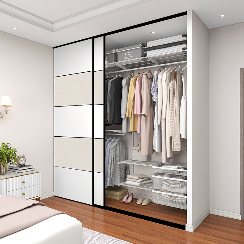 美达斯金属衣柜开放式衣帽间定制