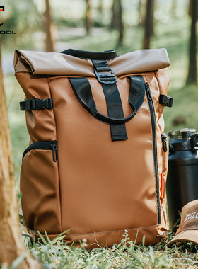 TANGCOOL跨境新款双肩包男时尚潮流电脑背包休闲学生书包