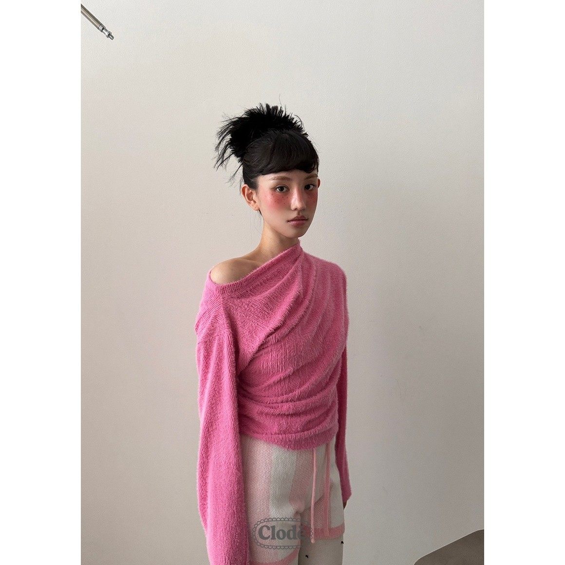 八1221韩国东大门上衣长袖T恤热销区4549350炸街纯色别致正品风格