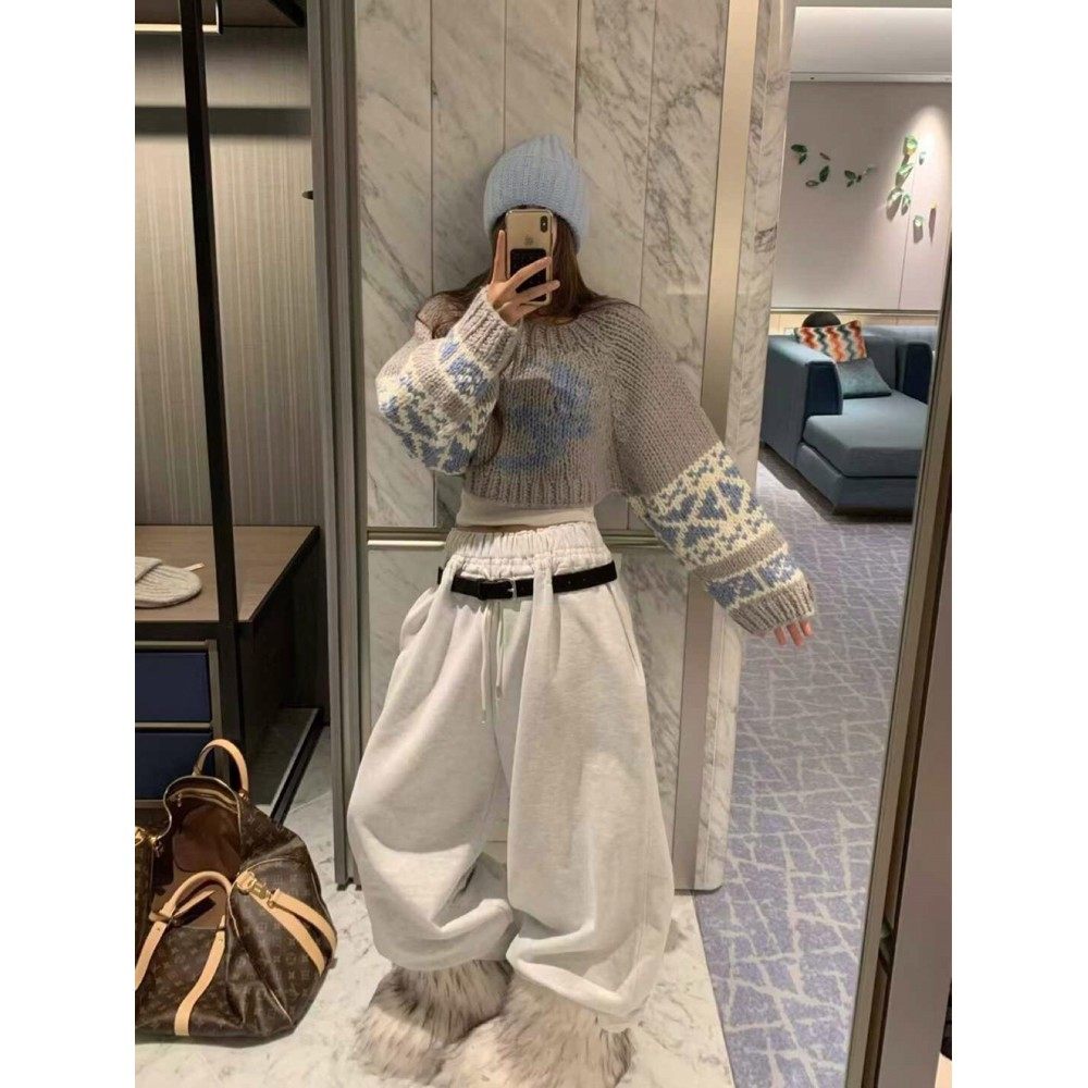 九1015韩国东大门毛衣区VIRKIN-8670274直邮都市人气潮流秋季修身