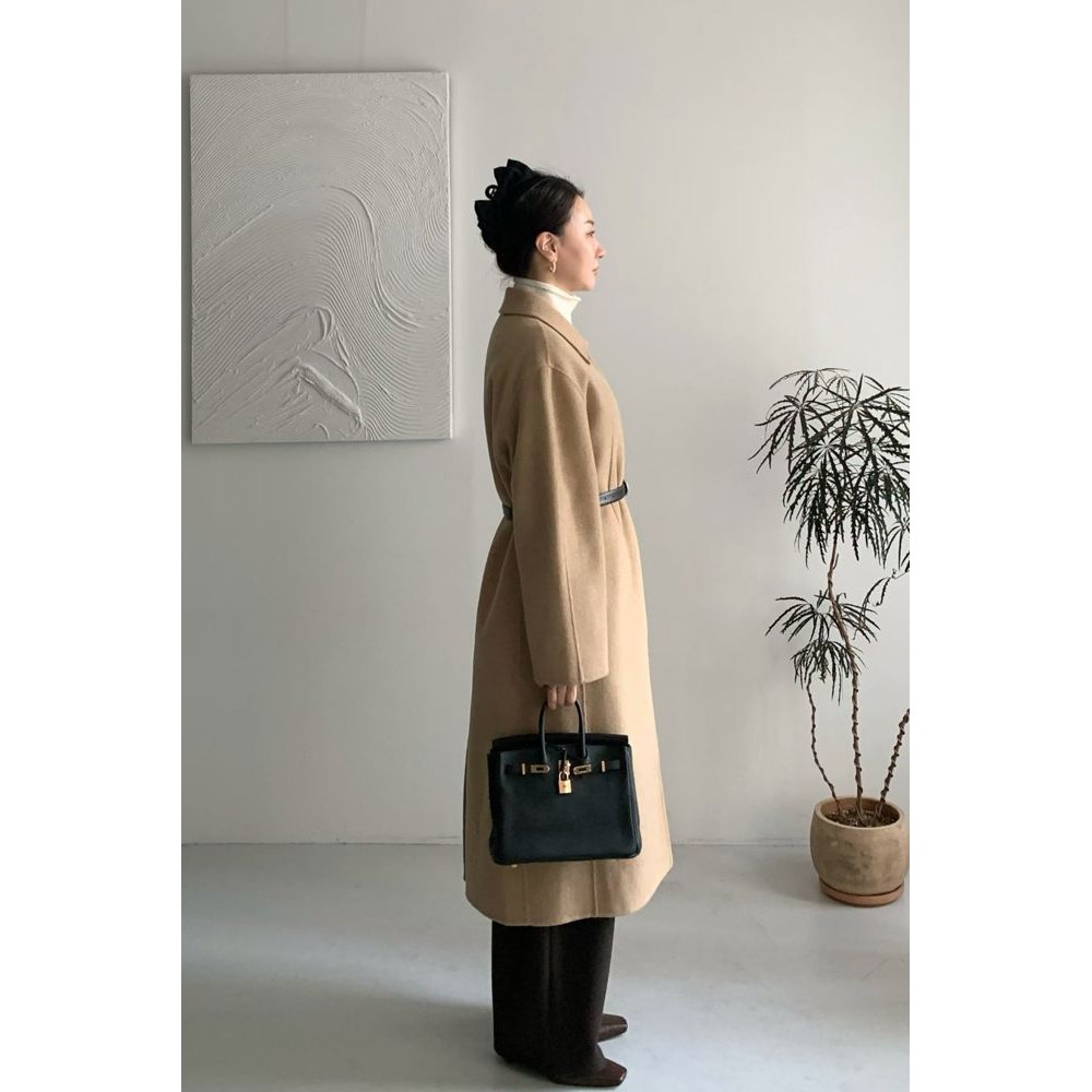 九1120韩国东大门大衣区AFTERGLOW-8705899浪漫秋季修身通勤百搭