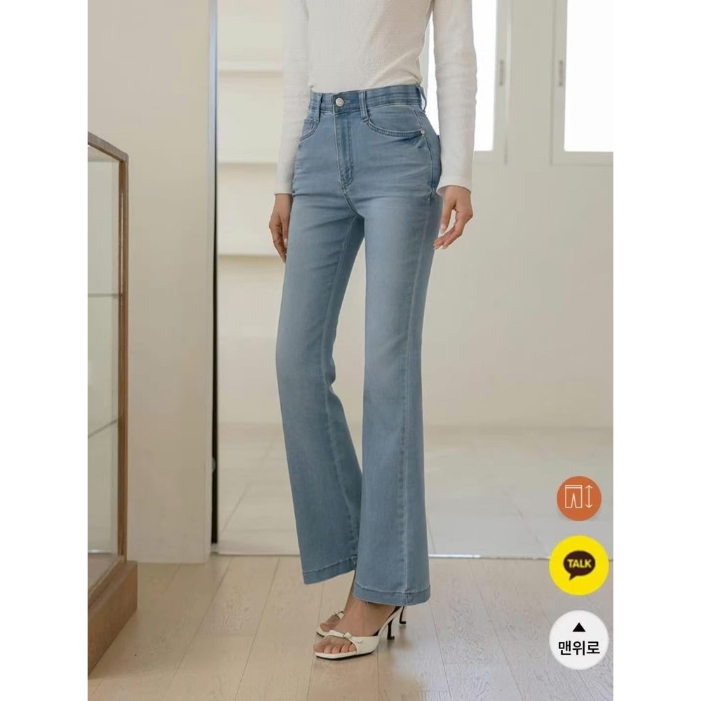 九0601韩国东大门运动牛仔裤区HowLuk-8547001人气浪漫秋季时装