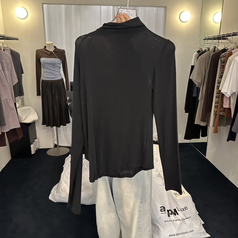 八0816韩国东大门运动瑜伽T恤区4374062正品潮流冬款原宿新款简约