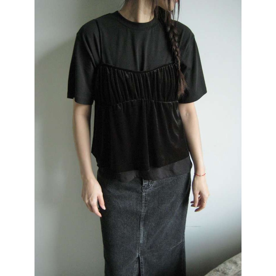 九1015韩国东大门背心区MUNSELL-8671027原宿人气欧美秋季学院