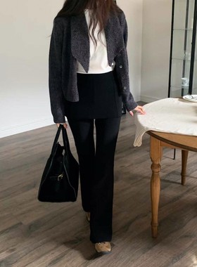 九1015韩国东大门裤子裙裤区Logarden-8671244知性冬季瑞丽正品