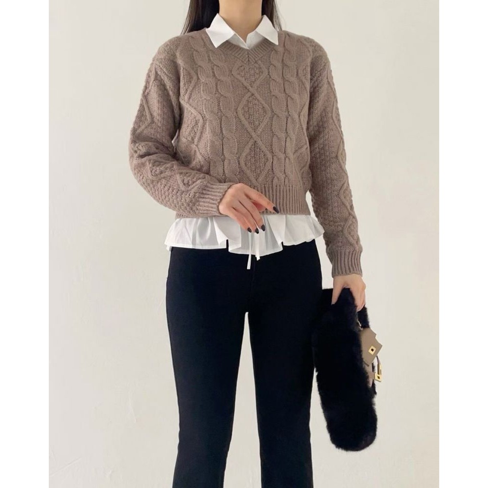 九1108韩国东大门休闲长裤区HowLuk-8692723秋季街舞通勤精致冬季