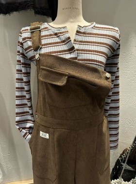 九1015韩国东大门裤子背带裤-区BLACKLADY-8670526韩版经典可爱