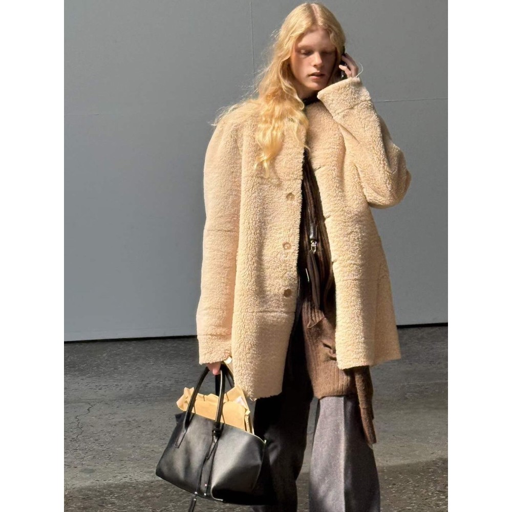 九1015韩国东大门大衣区London-flat-8670982别致休闲高档直邮