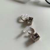 流行通勤个性 九0307韩国东大门耳饰CHEEK 8455717春季 纯色档口