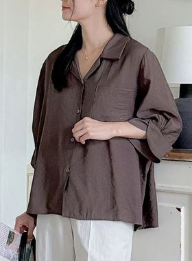 六0903韩国正品69550 衬衫区秋夏知性韩版风格可爱清新夏季端庄