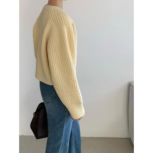 正品 九1211韩国东大门针织衫 风格 8723229可爱档口冬季 高端 区moi