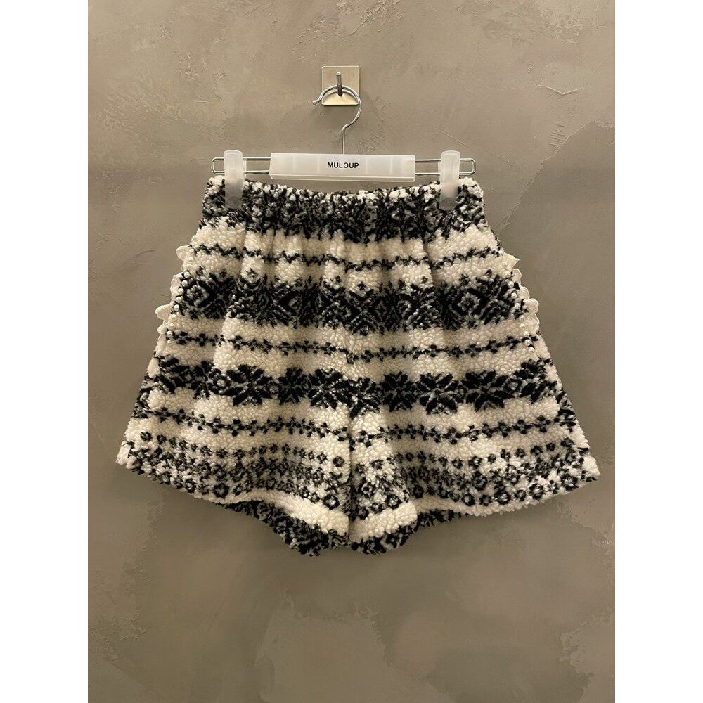 九1211韩国东大门运动短裤区MULCUP-8724956冬款清新新款英伦直邮