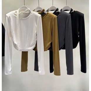 高端休闲档口直邮 正品 九1211韩国东大门t恤区Belita 8723898风格