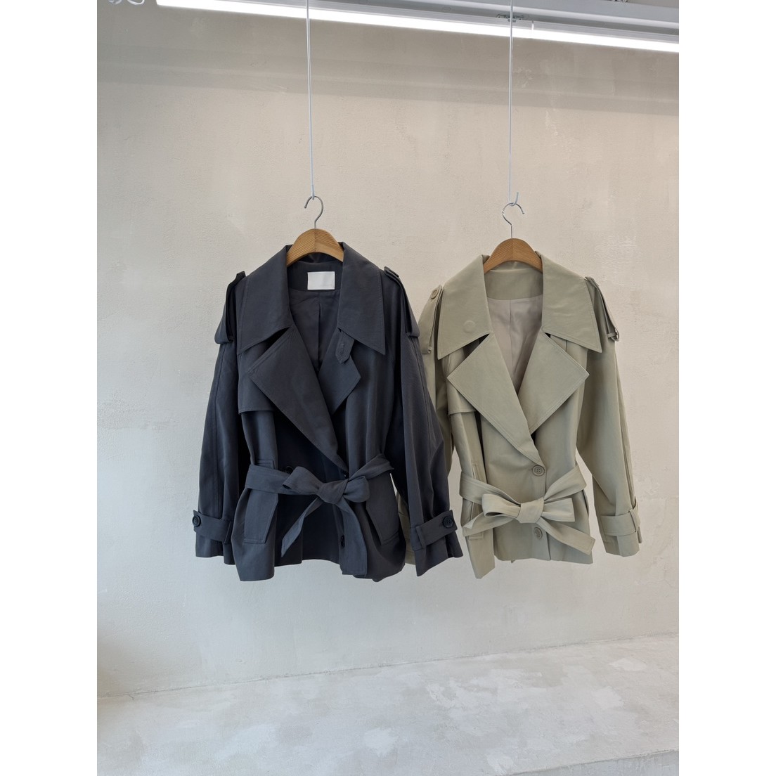 八1130韩国东大门运动瑜伽外套长款运动户外风衣热销区4510332