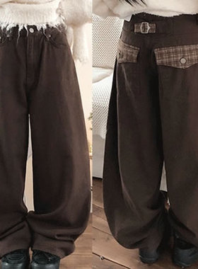 五1214韩国直邮vin-vle- 休闲裤5063850区气质冬季街舞正品优雅