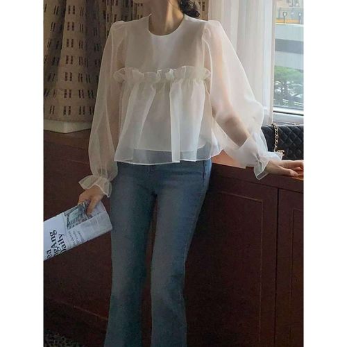 九1211韩国东大门衬衫-区crong-8723341甜美新潮春冬流行韩版炸街