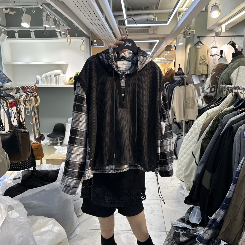 八1130韩国东大门运动户外卫衣区4508878档口冬款舒适新款高档