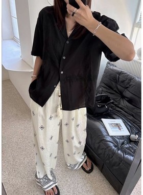 九0725韩国东大门衬衫-区DeVENTI-8592805个性纯色原宿正品魅力