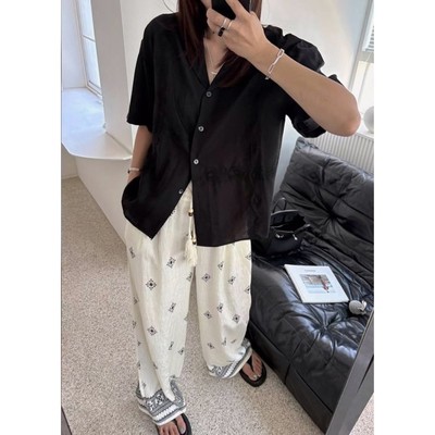 九0725韩国东大门衬衫-区DeVENTI-8592805个性纯色原宿正品魅力