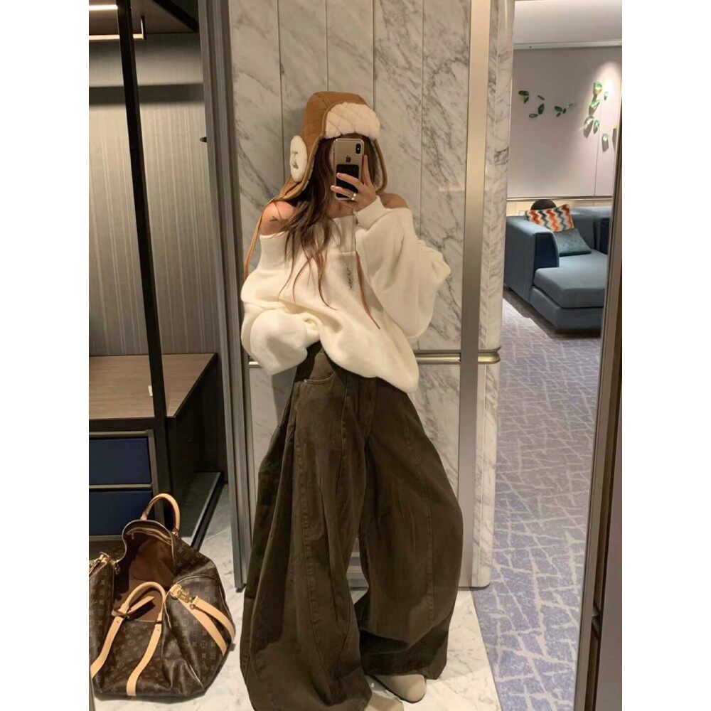 九1015韩国东大门休闲长裤区VIRKIN-8670292冬款时尚新款个性直邮