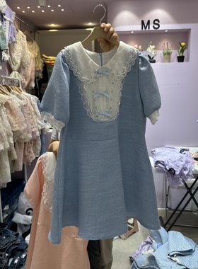 八0712韩国东大门连衣裙区4336244秋夏高端韩版浪漫可爱别致夏季