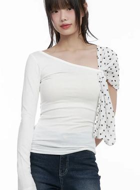 六0903韩国正品lewkin--1KBRC6 T恤区修身正品精致夏款大气新款