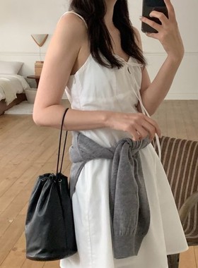 九0704韩国东大门连衣裙区Vergamot-8576401通勤风格纯色档口正品