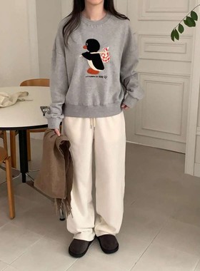 九1108韩国东大门t恤区NOTTINGHAM-8691636档口通勤档口纯色高端