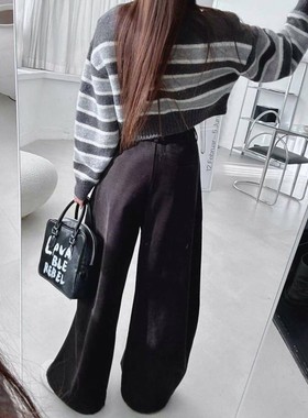 九1211韩国东大门休闲长裤区BLACKFRIDAY-8724262清新新款英伦