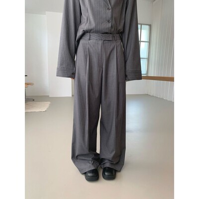 九0322韩国东大门休闲长裤区BABYTOUCH-8755050端庄新款复古直邮