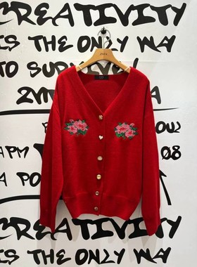 九1108韩国东大门针织衫区2ndk-8691689舒适甜美浪漫秋冬原宿韩版