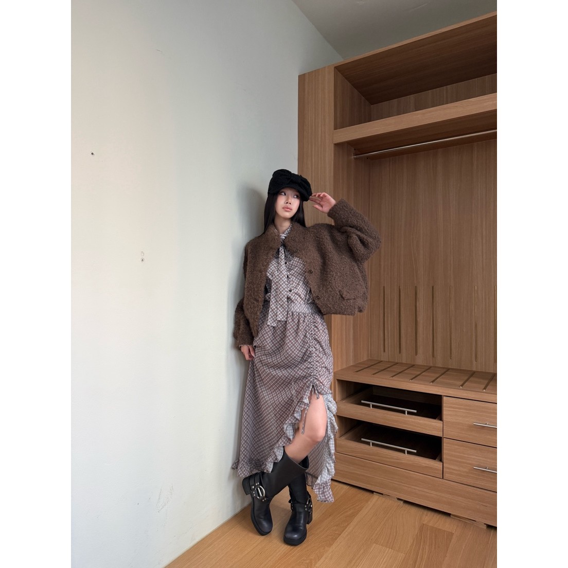 八1104韩国东大门运动瑜伽外套短款大衣区4473438人气简约秋季