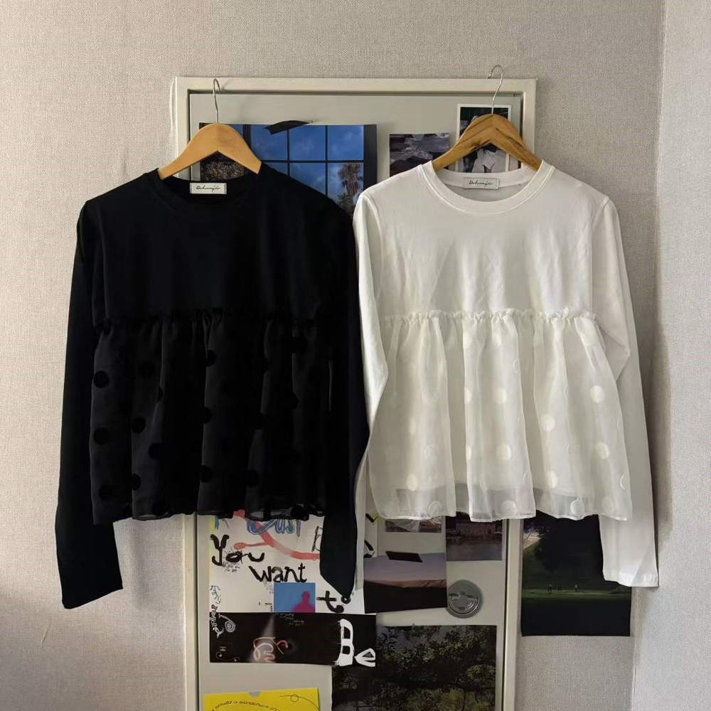 九0704韩国东大门t恤区DOHWAJI-8575752流行通勤风格纯色档口正品