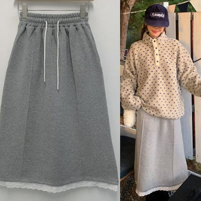 五1214韩国直邮the-plumb-- 短中长裙5063778区修身人气新潮秋季