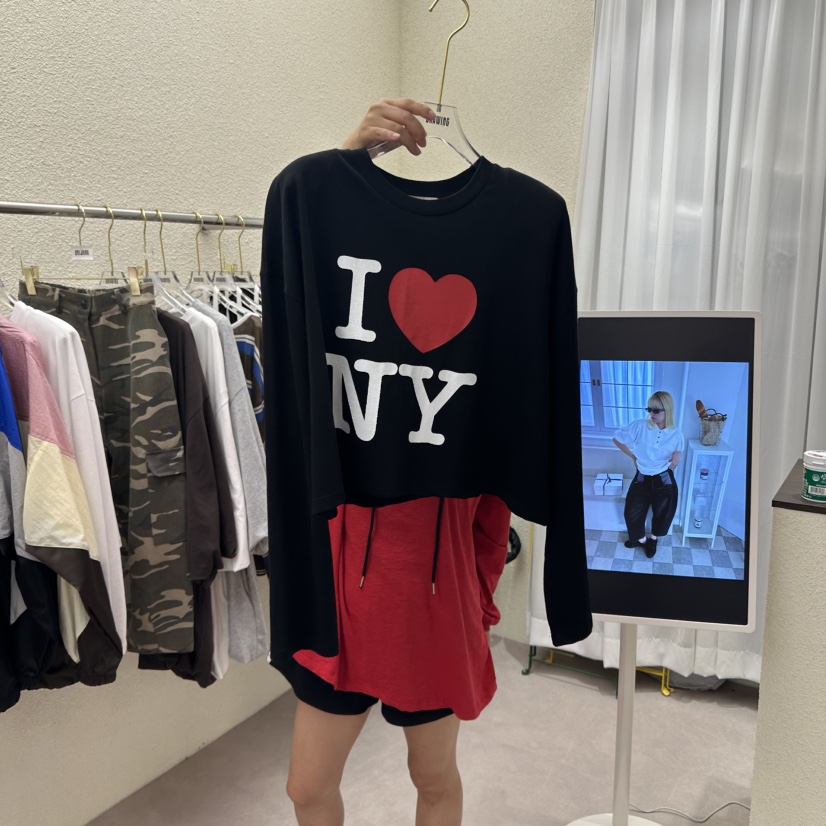 八0816韩国东大门运动瑜伽T恤区4373884炸街正品清新休闲风格直邮