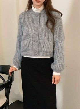 九1211韩国东大门针织衫区Notice-8725000直邮洋气甜美新潮春冬